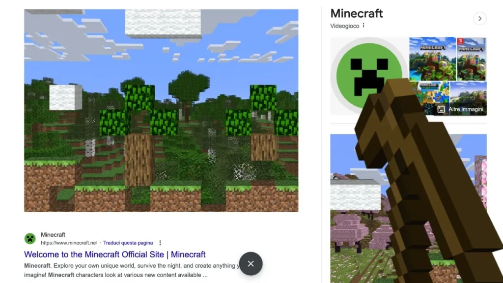 Come giocare a Minecraft su Google