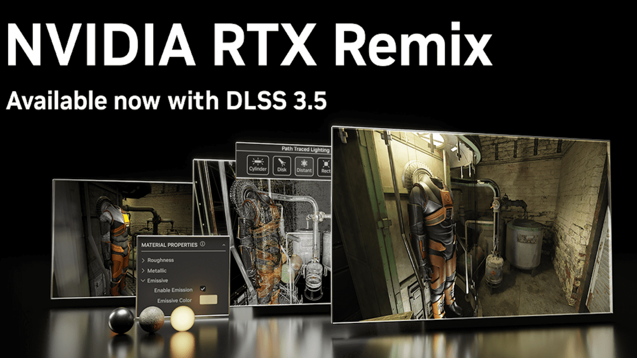 NVIDIA illumina di nuova luce i giochi con nuovi aggiornamenti RTX Remix thumbnail
