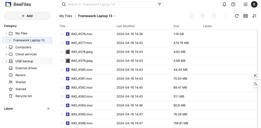 Synology BeeFiles