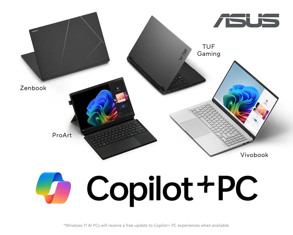 ASUS Announces Complete Portfolio of AI Powered Copilot PCs at Computex 1 copia