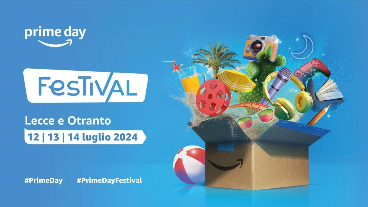 Amazon presenta il Prime Day Festival: dal 12 al 14 luglio 2024 thumbnail