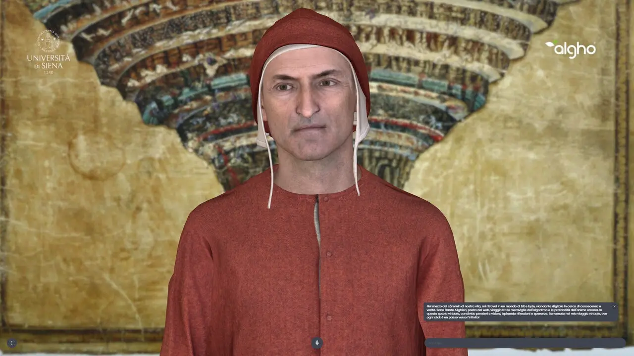 Dante diventa digitale: l'avatar hi-tech svela i segreti della Divina Commedia thumbnail
