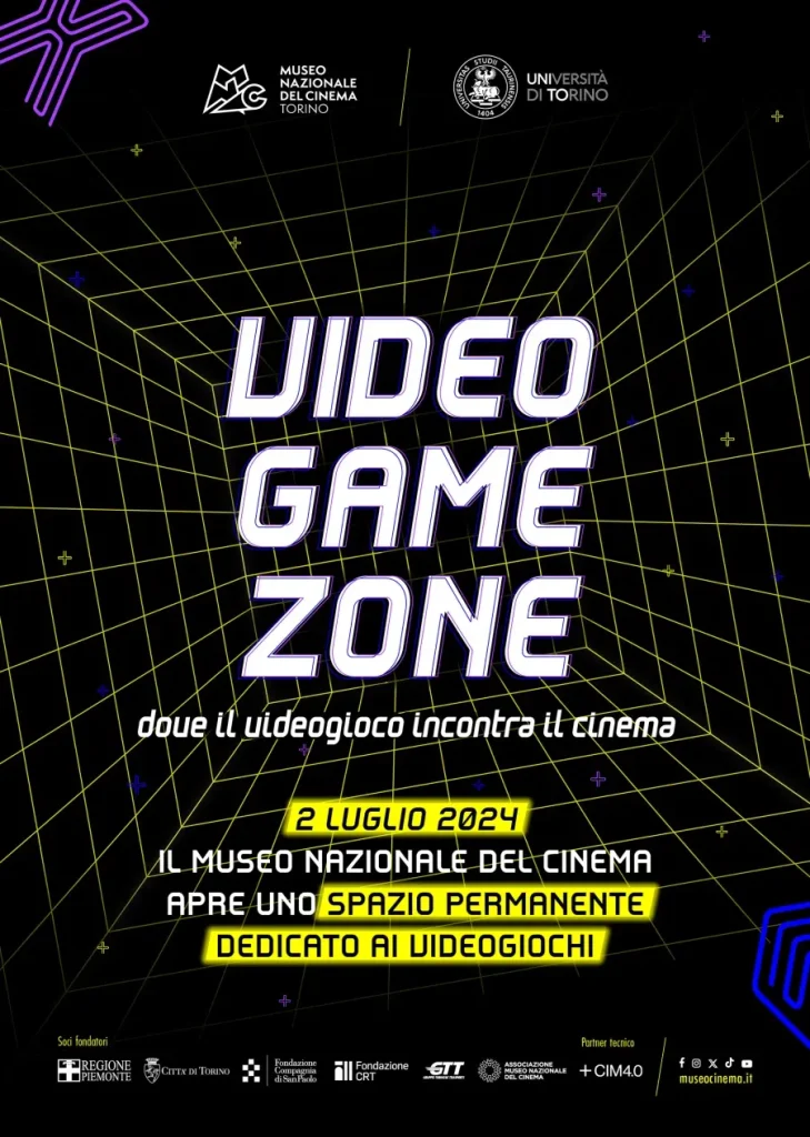 video game zone museo del cinema videogioco
