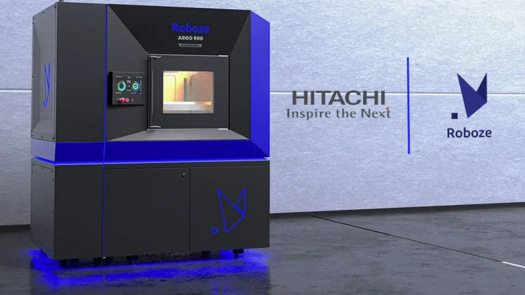 Hitachi Rail ROBOZE Stampa 3D 1