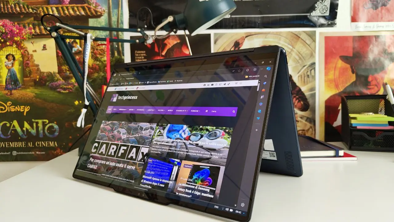 La recensione di Lenovo Yoga 9i: un ottimo 2-in-1, ora con Intel Core Ultra thumbnail