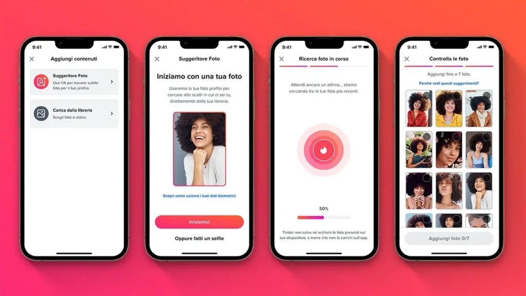 Tinder Photo Selector AI per scegliere la foto giusta