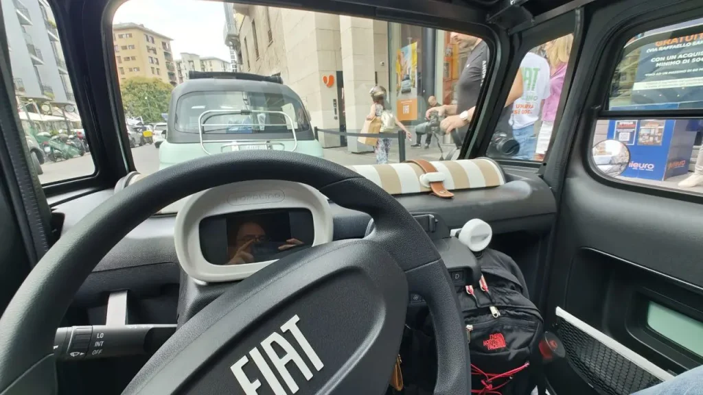 Unieuro Fiat Topolino test drive