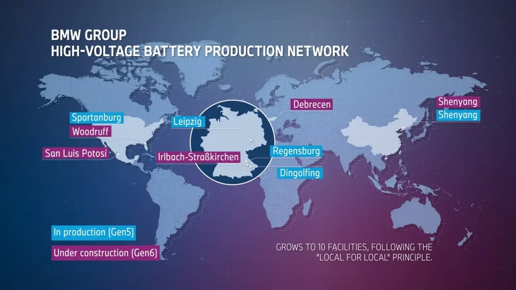 BMW Group batterie ad alta tensione