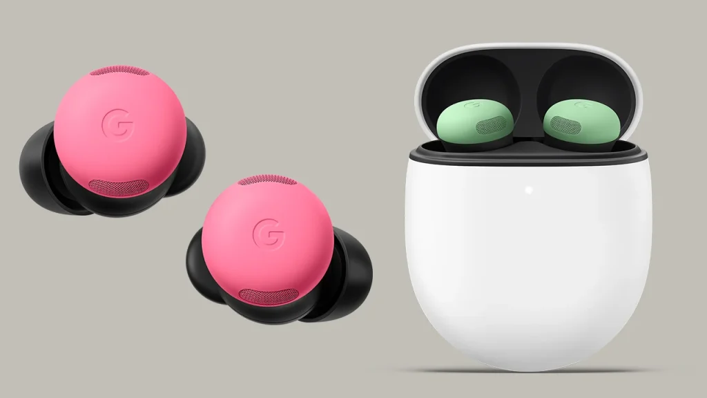 Pixel Buds Pro 2 design