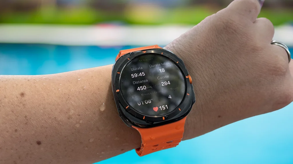 Samsung Galaxy Watch Ultra e la resistenza all'acqua