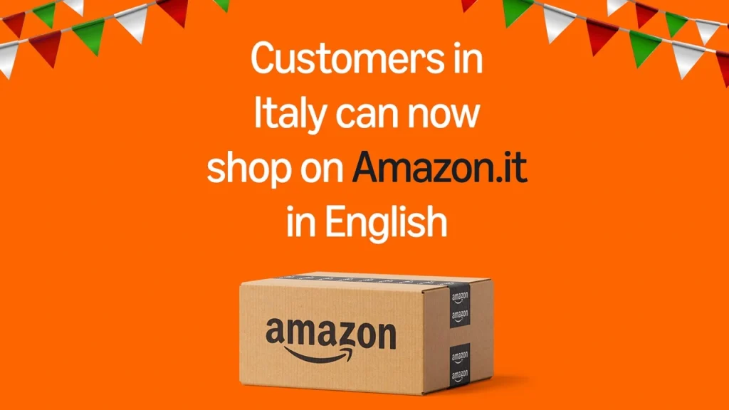 amazon it inglese