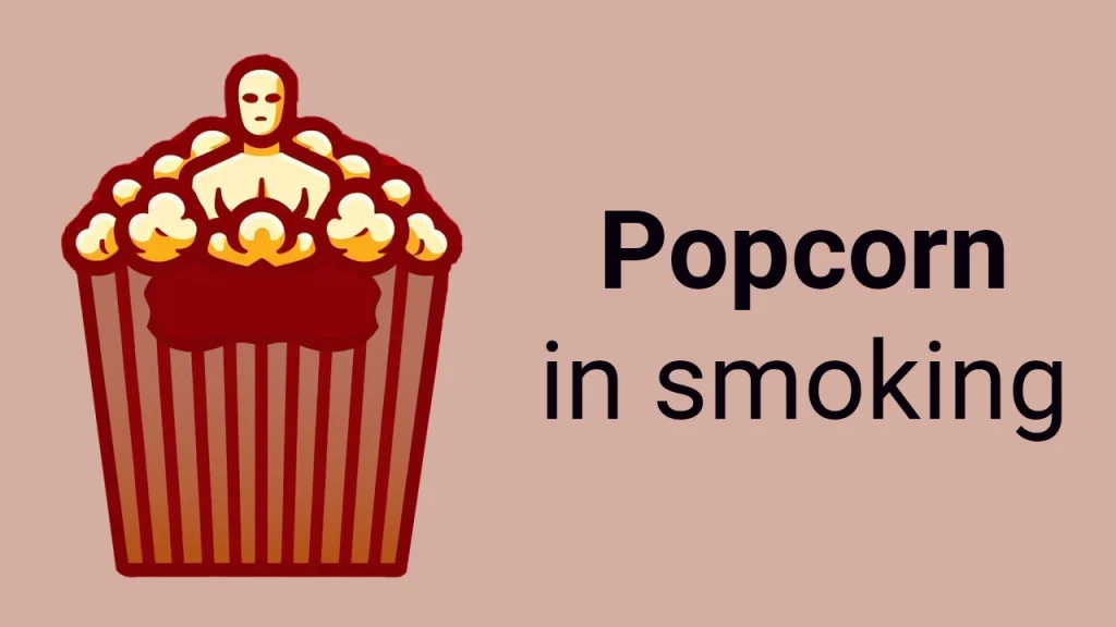 popcorn in smoking cover