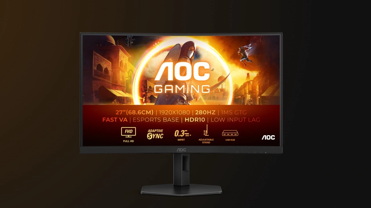 AOC espande la serie G4 con 4 nuovi monitor gaming thumbnail