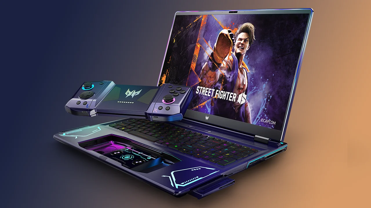 Acer sorprende con Project DualPlay: il laptop gaming che si "trasforma" in una console thumbnail