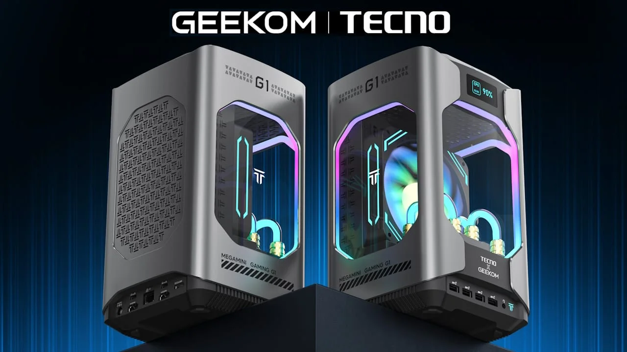 Geekom MegaMini G1 è il miniPC da gaming che non ti aspetti thumbnail