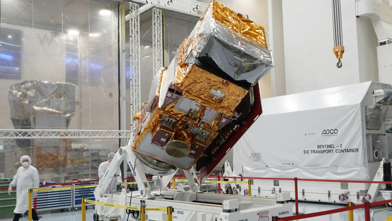 Sentinel-2C, il terzo satellite per l'osservazione terrestre arriva in orbita thumbnail