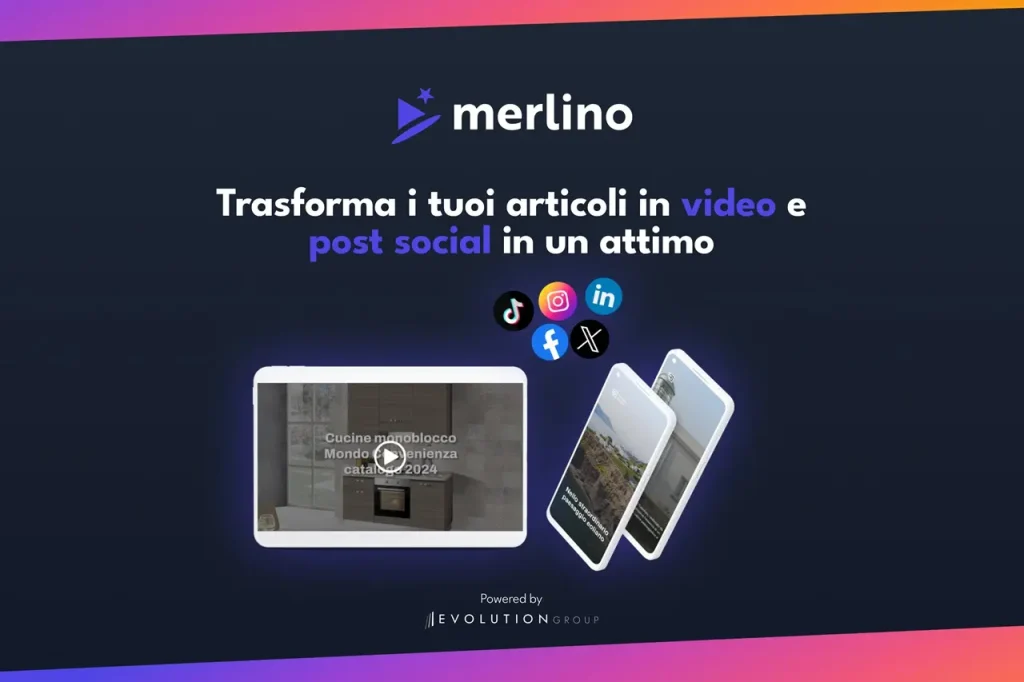 ai contenuti video Merlino