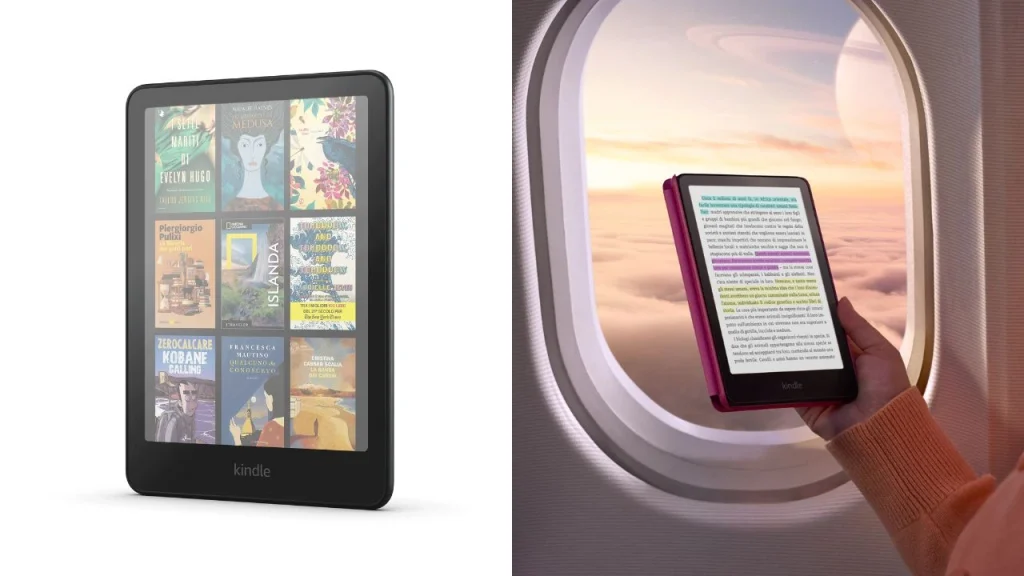 amazon nuovo kindle colorsoft a colori scribe paperwhite 2024