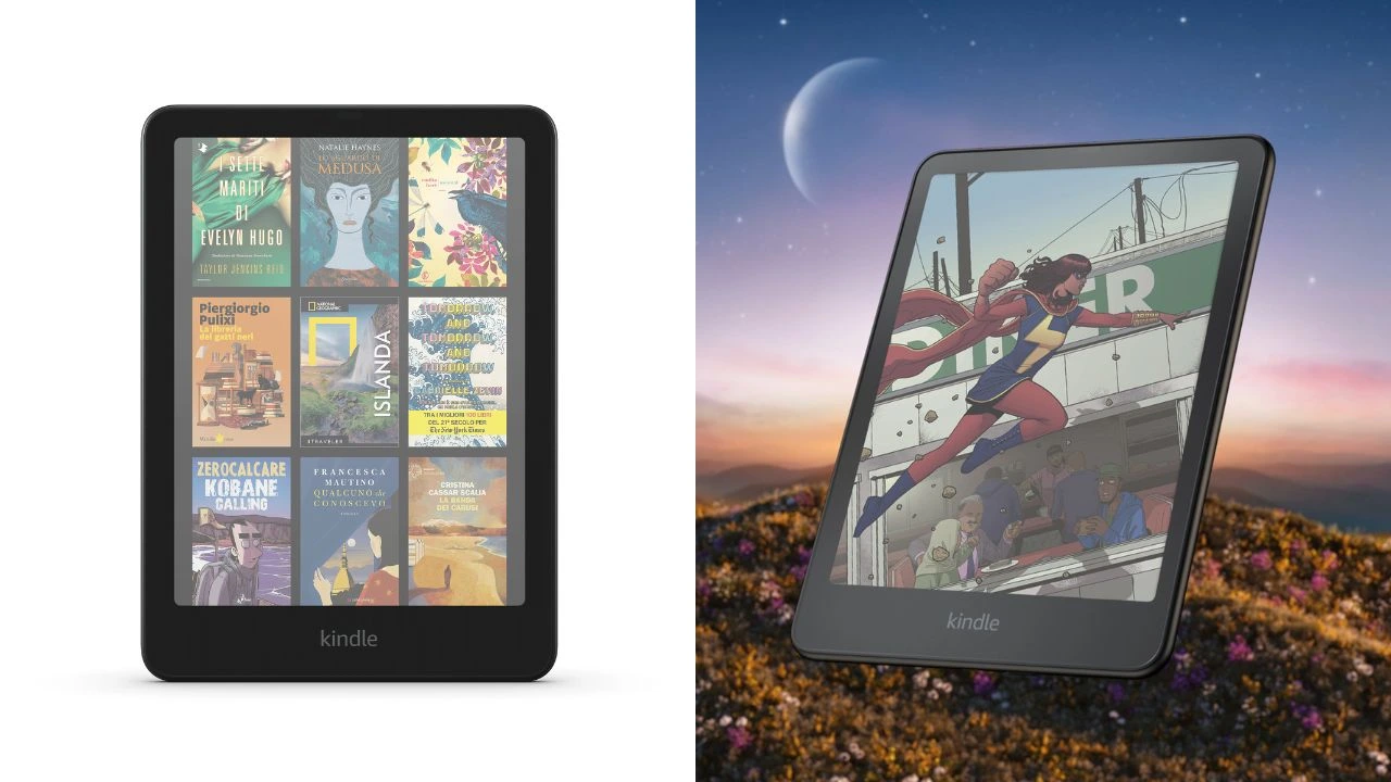 Amazon lancia la nuova gamma di Kindle: arriva il primo modello a colori thumbnail