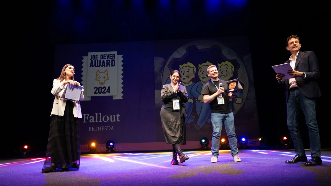 Fallout conquista Lucca Comics & Games: il Joe Dever Award premia un'icona della cultura pop thumbnail