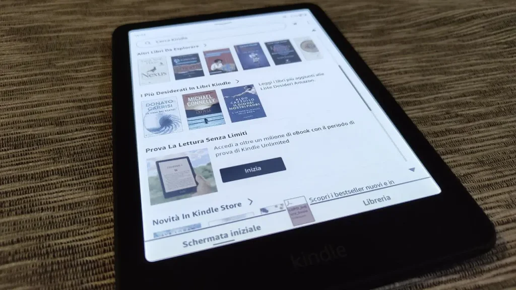 ecosistema amazon recensione kindle colorsoft