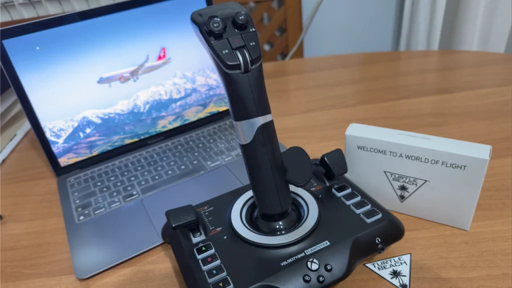 recensione turtle beach velocityone flightstick controller simulatori volo 1