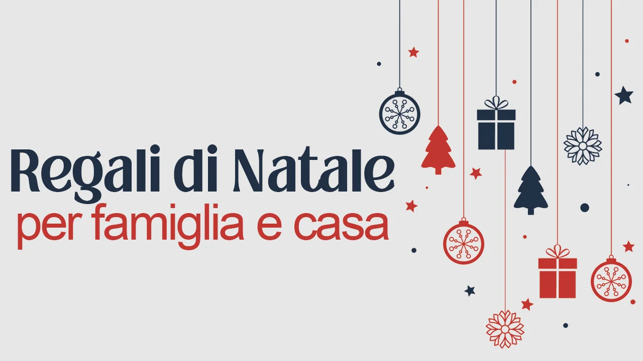 I migliori regali per Natale 2024: guida all'acquisto per la famiglia e la casa thumbnail