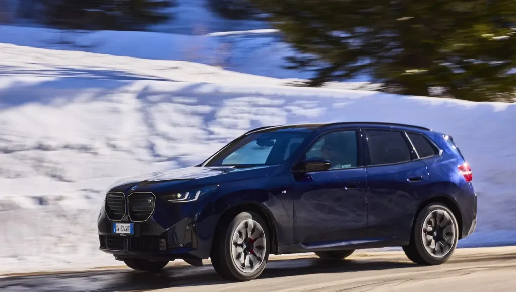 BMW X3 2025 test drive prova su strada a courmayeur