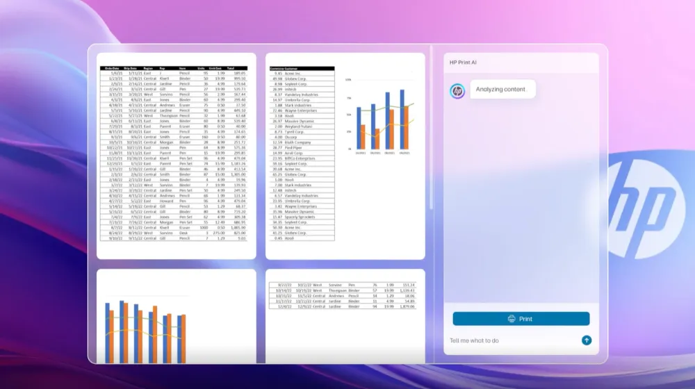 Excel Print AI prima