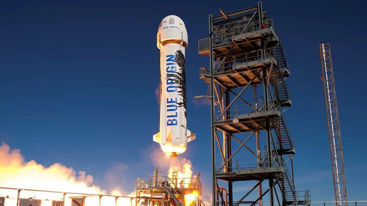 Blue Origin rinvia il lancio del New Shepard per simulare la gravità lunare thumbnail