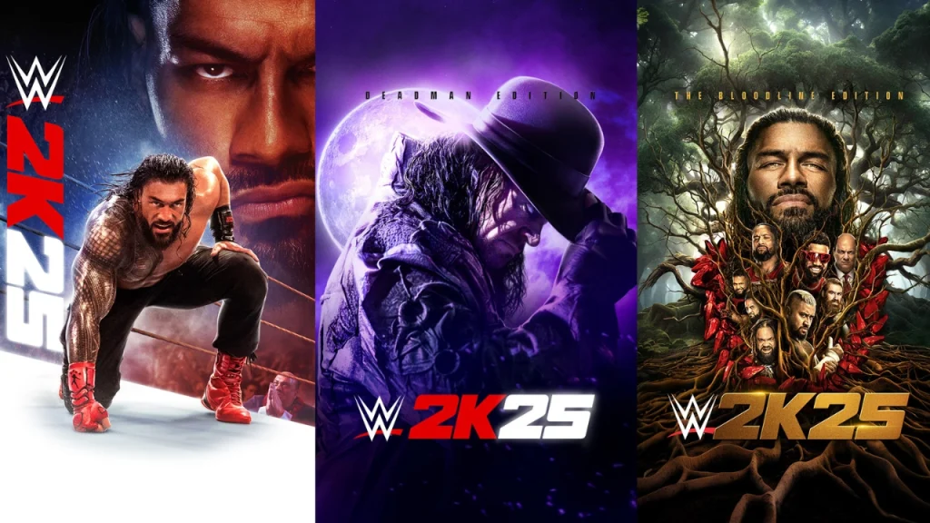 WWE 2K25 data uscita The Island roster leggende