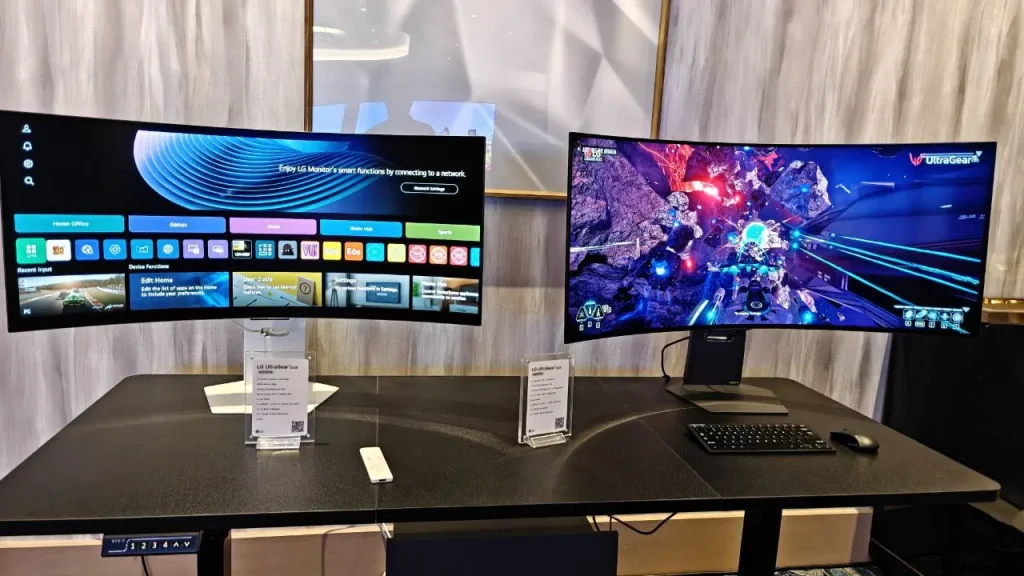 monitor gaming lg ces 2025