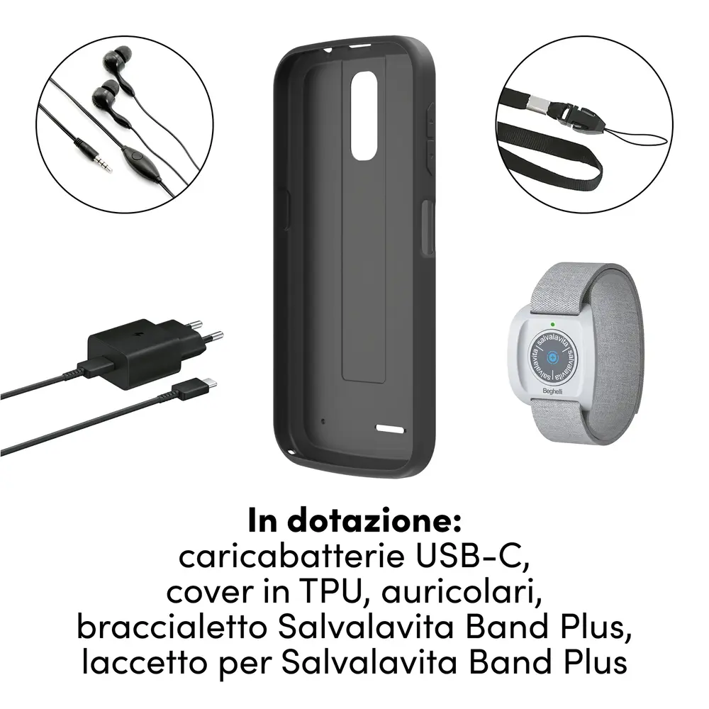 Accessori del Salvalavita Smartphone per gli anziani