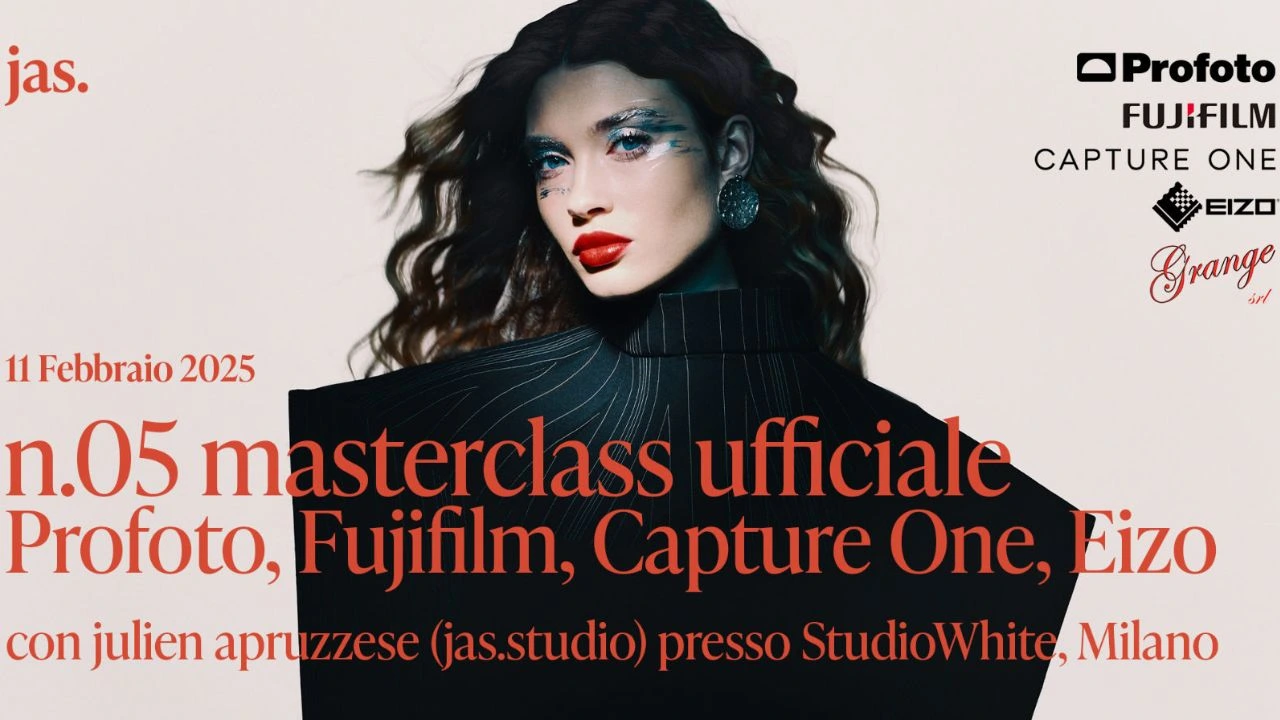 Masterclass di fotografia a Milano con Julien Apruzzese: workflow completo con Fujifilm, Profoto, Capture One ed Eizo thumbnail