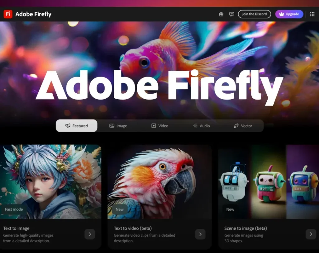 adobe firefly video generatore