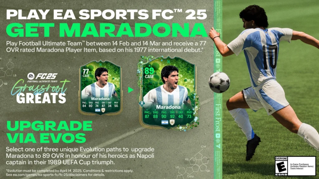 maradona ea sports fc 25 icona ultimate team