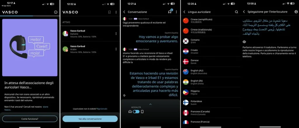 prova app recensione vasco translator e1